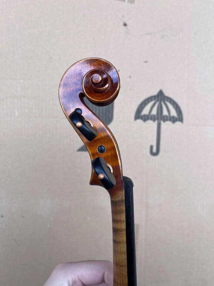 Hermoso violín 4/4 profesional nuevo hecho con orgullo en China Foto 3 de 4