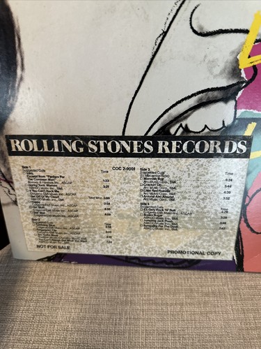 THE ROLLING STONES LOVE YOU LIVE ORIGINAL FIRST PRESS PROMO LP WITH LISTINGS EX - Picture 2 of 10