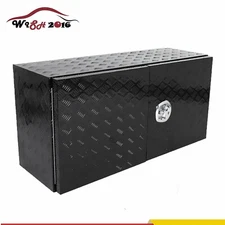 48"X18"X24" Aluminum Underbody Truck Box Heavy Duty Tool Box For PickUp Bed