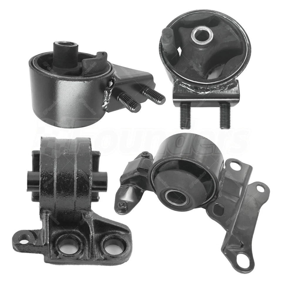 4PCS Engine Motor & Transmission Mount Set For Ford Escort 1.9L 1991-1996 Foto 3 de 4