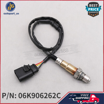 #06K906262C Lambda Oxygen O2 Sensor 5-Wire For Seat Skoda VW Golf Audi TT New