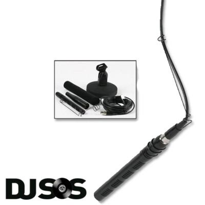 Pulse NPCD664 Mehrzweck Mini Shotgun Kondensator Mikrofon - hängend/Schreibtisch