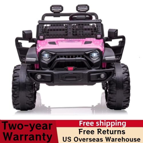 ๐2 Seater Kids Ride On Electric Truck Battery Powered Truck Remote Control 24V