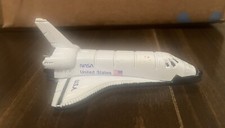 Vintage 1980s Ertl NASA USA SPACE SHUTTLE Diecast Metal Toy