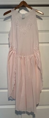 Gillian O’Malley Nightgown M Soft Pink CottageCore GrannyCore excellent - Picture 1 of 6
