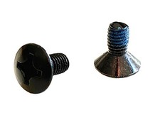 Union Snowboard Bindings - Gas Pedal /Foot Bed Screws x 2 Black