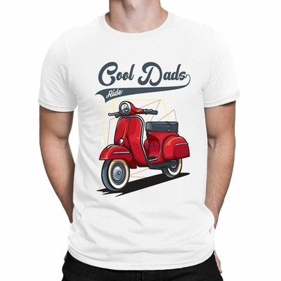 Cool Dads Ride Vespa Classic Herren T-Shirt