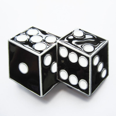BLACK DICES Gürtelschnalle US Buckle Wechselschnalle Rockabilly Casino US Car V8