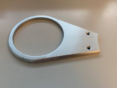 VERY RARE NOS VINTAGE ALUMINIUM ARMBASE FOR THE THORENS CONCRETE TURNTABLE