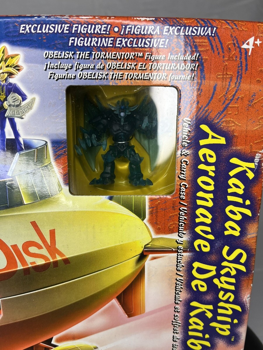 2003年❤️ヴィンテージ❤️マテル 遊戯王 Yugi フィギュア 未開封✨海外 2003 YUGIOH Kaiba Skyship Play set & Mini Figure Carry Case