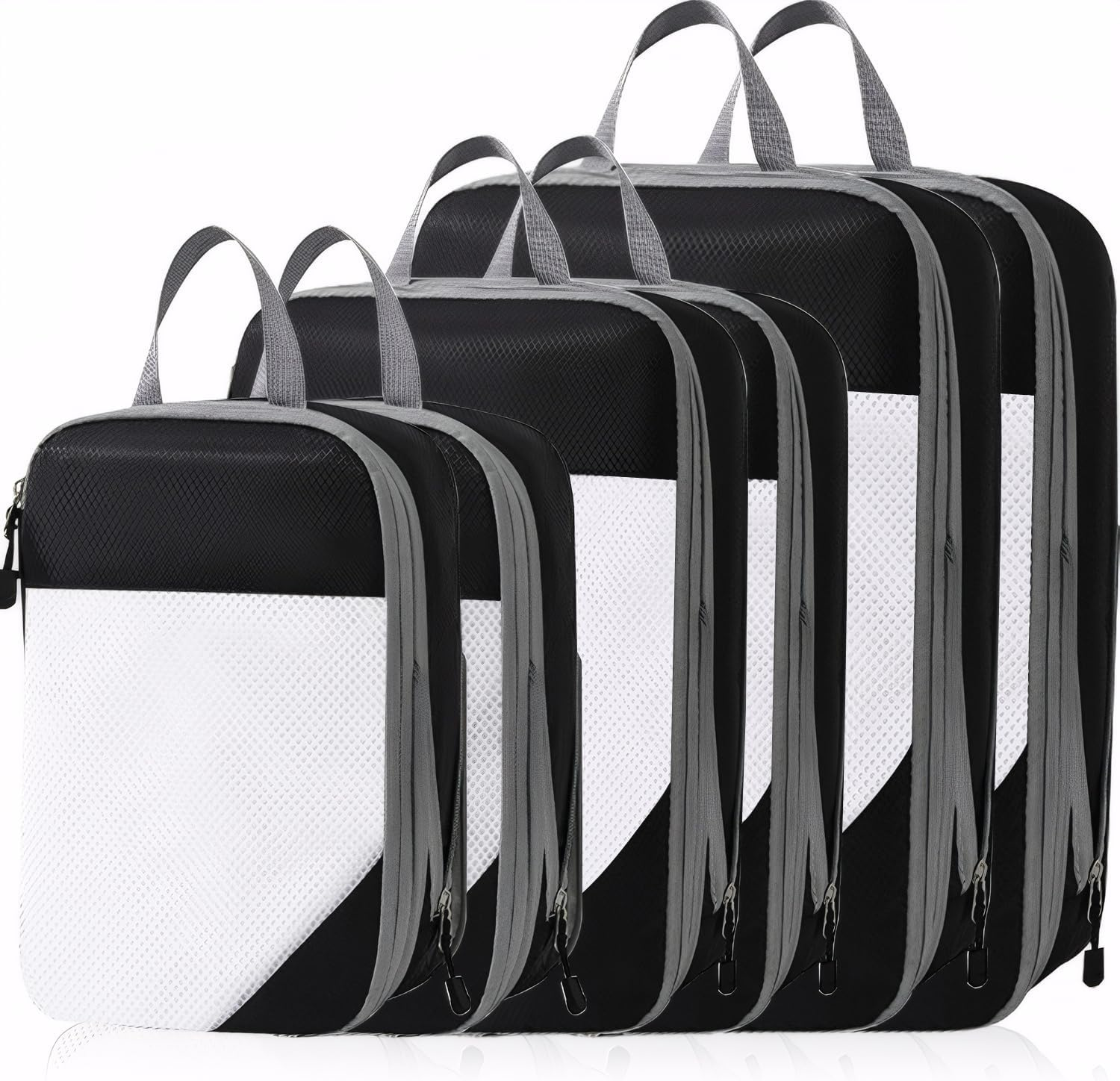 6-Set Travel Packing Cubes for Organized Luggage & Efficient Packing  