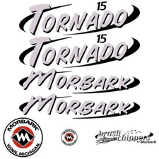 Morbark Tornado 15 Decals Repro Wood Chipper Decal Sticker Kituv Laminated