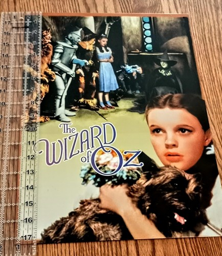 WIZARD OF OZ Dorothy Toto Classic Witch Melting Movie Scene 17.5"×12.5" Wall Art - Picture 4 of 6