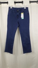 Dash Classic Leg Regular Blue Denim Jeans Size 14 Uk CR055 DD 19