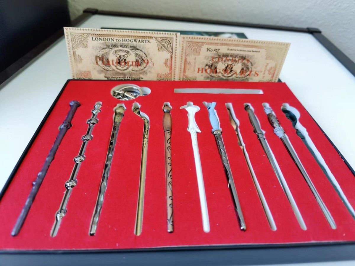 ハリーポッター　フェーヴ　フェーブ　10個セット New Harry Potter 11 Magic Wands And Tickets Cards Great Gift