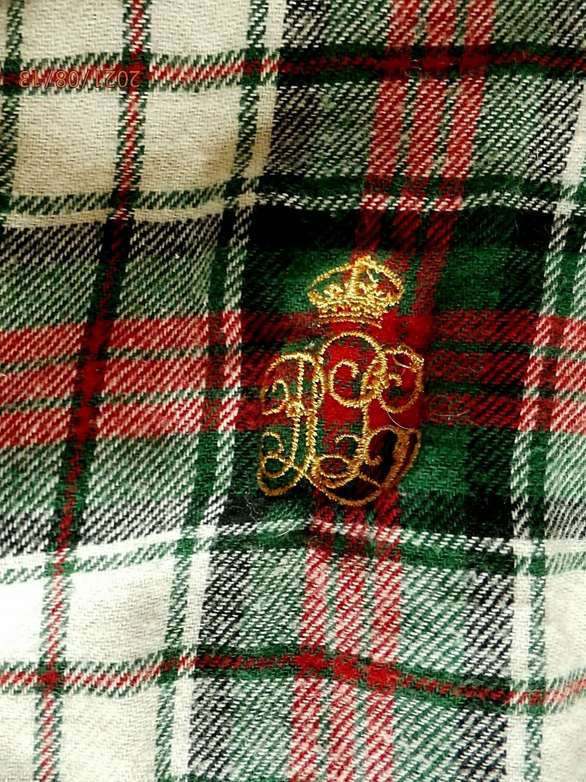 Ralph Lauren Plaid Patchwork Flannel Nightgown Sl… - image 3