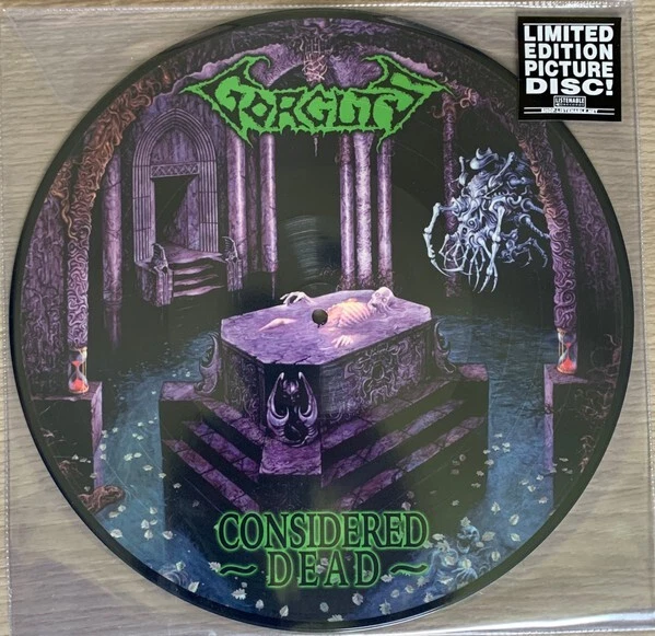 Gorguts Considered Dead picture disc lp thrash metal slayer sodom obituary - Image 2 of 2