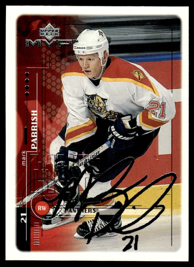 1998-99 Upper Deck MVP Silver Script Mark Parrish Rookie Florida Panthers #91
