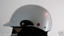 Casque Jet Pour Scooter E-Classique Style Argent Taille L 59-60 - 550 Gr.