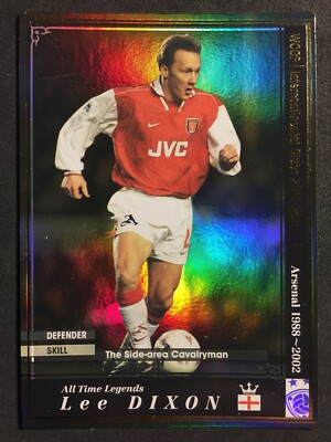 2010-11 Panini WCCF All Time Legends ATLE Lee Dixon Arsenal