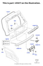 Land Rover Genuine Seal Tail Gate Rear Door Fits Freelander 2 2006-2014 LR044663