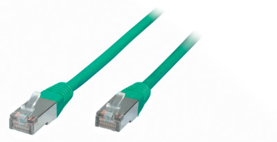 50m CAT.5e Gigabit Patchkabel FTP grün Netzwerkkabel