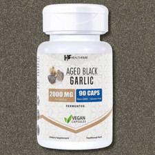 Fermented Black Garlic Extract Dietary Supplement 2000mg 90 Caps