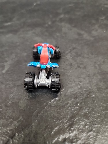 HOT WHEELS - Blue Sand Stinger Die-Cast ATV Quad Mattel 2002-Made in Malaysia - Picture 4 of 6