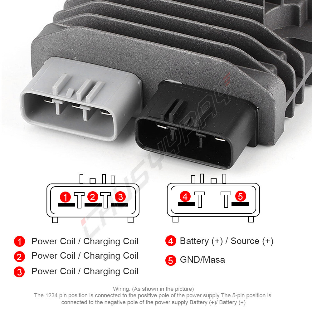 AHL Voltage Regulator Rectifier For Yamaha Nytro 2006-2014