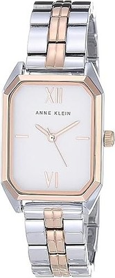 Anne Klein Damen-Armbanduhr - Valentinstag Geschenkidee Silver/Rose Gold