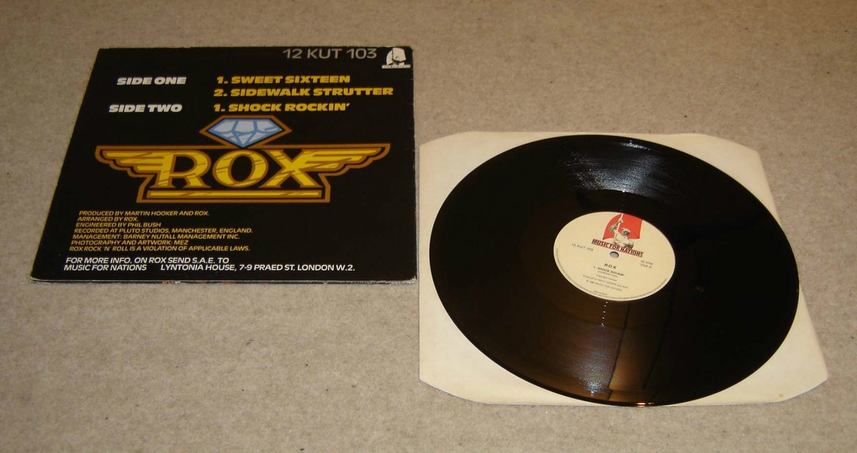 Rox Krazy Kutz Sweet Sixteen 12” Single A1 B1 Pressing - EX | eBay