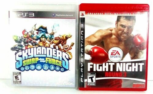Skylanders Swap Force & Fight Night PlayStation 3 Lot PS3 Great Condition  - Picture 1 of 9