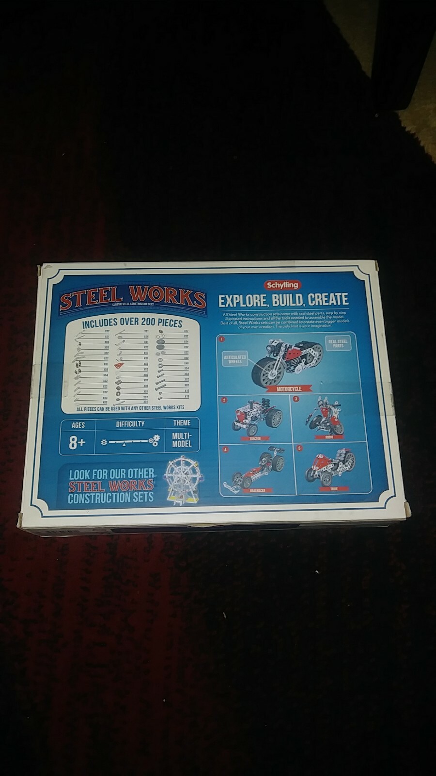 steel works construction sets