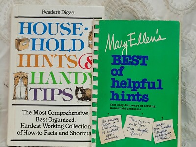 Lot Of 2 Books With Helpful Hints And Handy Tips For Problem Solving