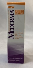 Mederma Skin Care Quick Dry Oil For Stretch Marks, 3.4 Oz