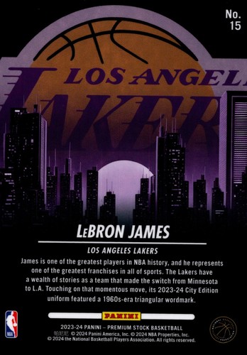 City Edition NBA Hoops Premium Stock Panini 2023-24 #4-20 YOU PICK - Picture 8 of 12