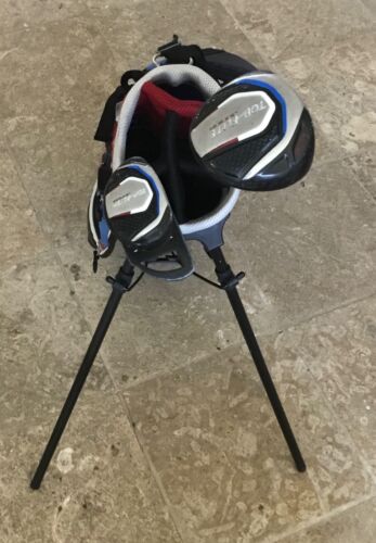 Top Flite Junior Flex 3pc Golf Set w/ 5-Way Stand Bag: Driver, Hybrid, Putter LH - Picture 5 of 20