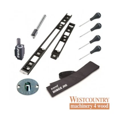Trend Door Hinge Jig Package Deal - Skeleton Hinge Jig Free Corner Chisel,Router