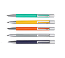 Monami 153 Neo Ballpens Black Ink Ball Point Pen 0.7mm - Choose Body Color -