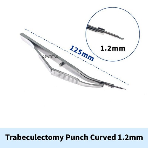 Trabeculectomy Punch or Vitreo-Retinal Eye Ophthalmic Surgical Instruments - Picture 9 of 16