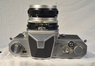 Nikon Nikomat (Nikkormat) FT Nikkor-H Auto 50mm f2 Lens / Original