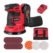 Meterk 20v Cordless Orbital Sander Kit 
