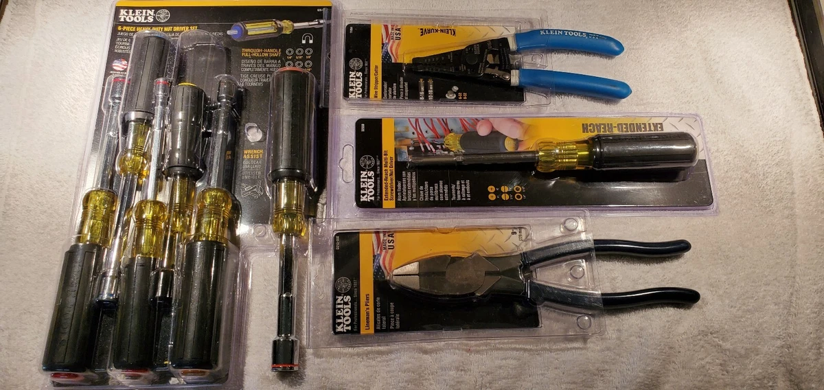 Klein tools 2024 electrician tool set