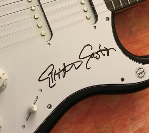 GFA The Cars Guitarist * ELLIOT EASTON * Signed Electric Guitar PROOF COA - Picture 5 of 7