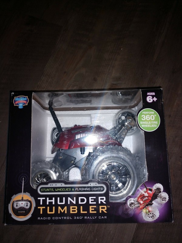 BRAND NEW! THUNDER TUMBLER RADIO CONTROL 360 DEGREE RALLY CAR!