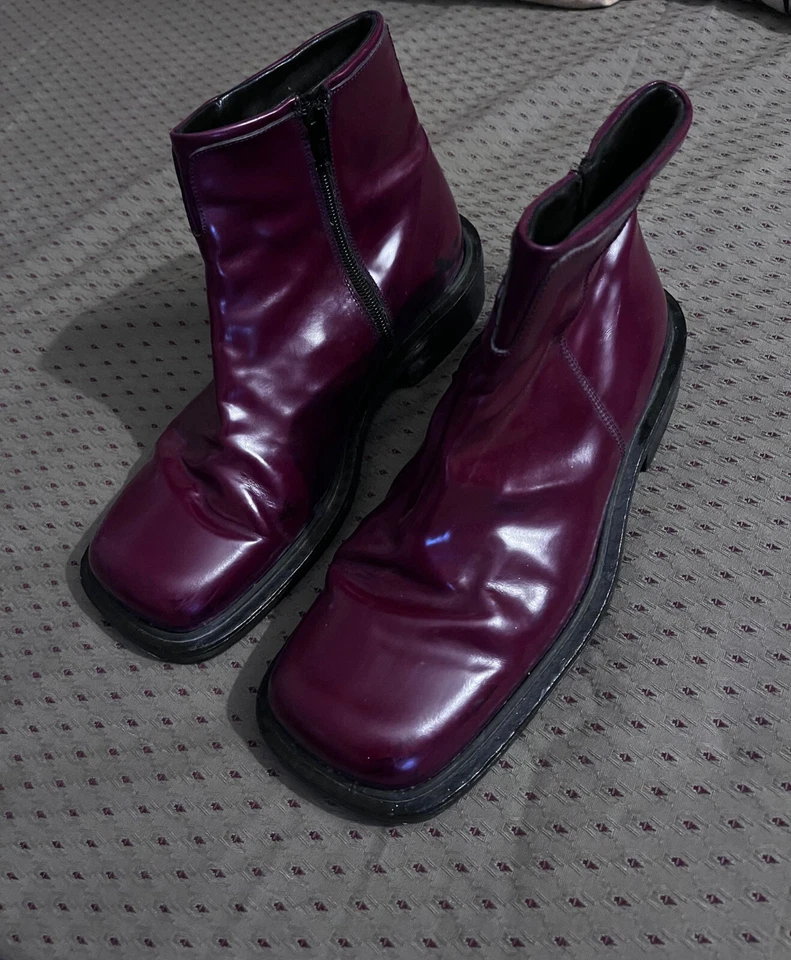 Chaussures San Marina homme rouges 40.5 Presque neuves - Photo 1/1