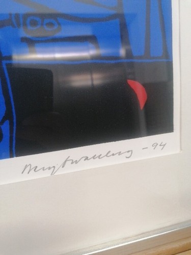 Bengt Wallberg (1931-04) Lithograph Art Print Limited Edition 22/100 - 1994 - Picture 5 of 13
