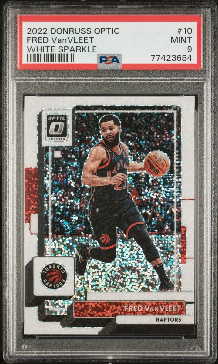 2022 PANINI DONRUSS OPTIC FRED VanVLEET #10 WHITE SPARKLE SP