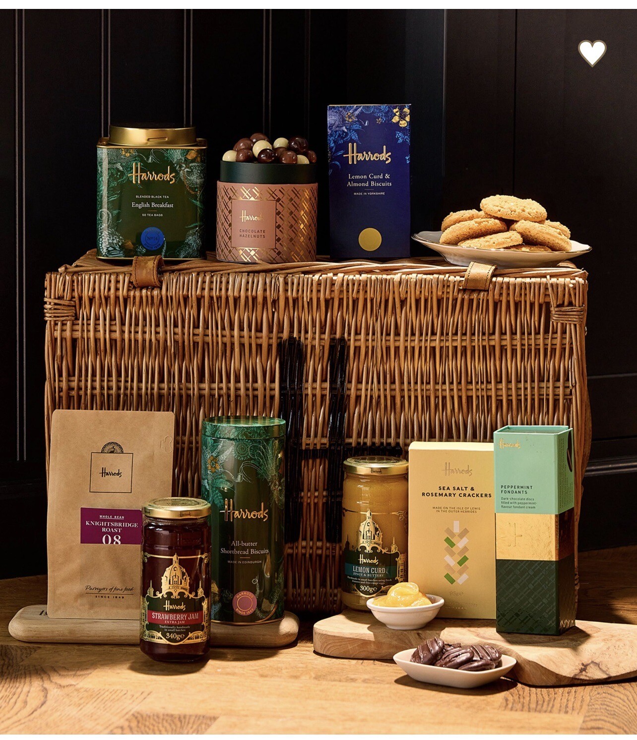 harrods hamper basket Full Of Goodies eBay
