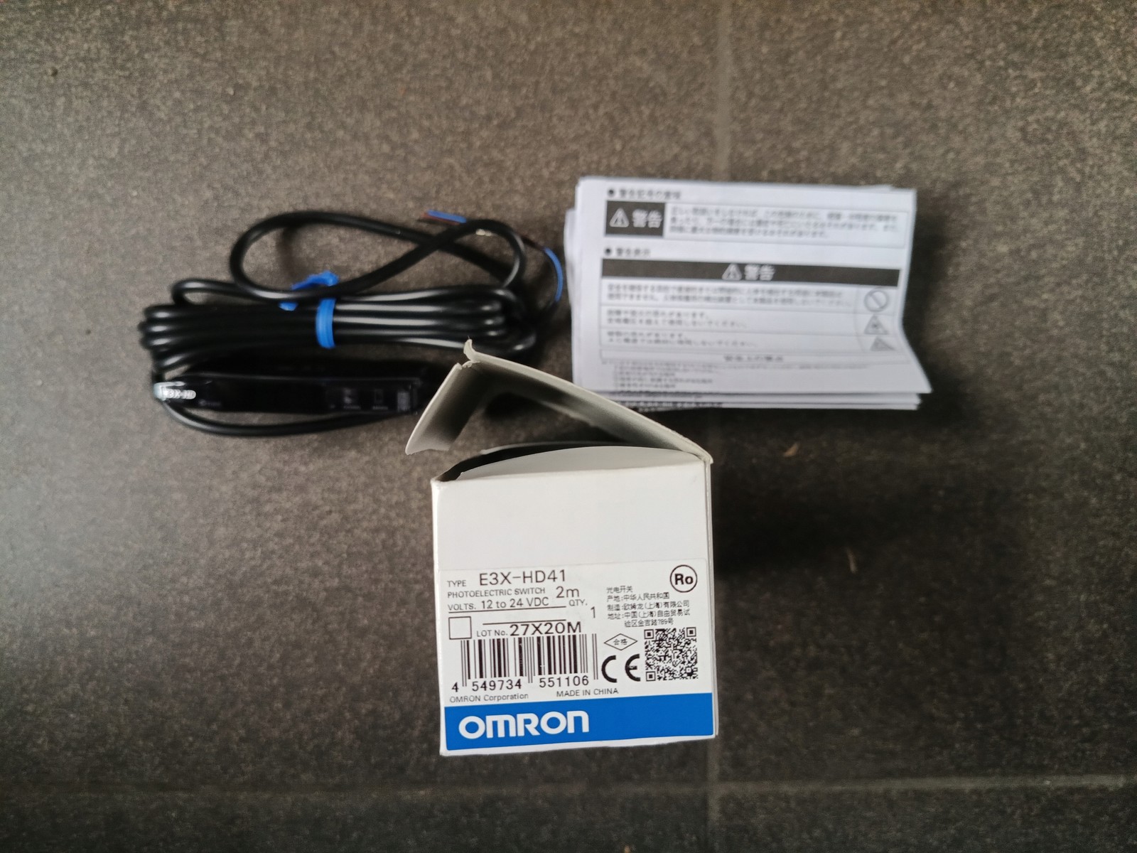 Omron E3X-HD41 2M Fiber Amplifier